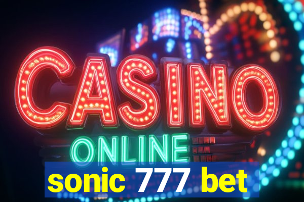 sonic 777 bet